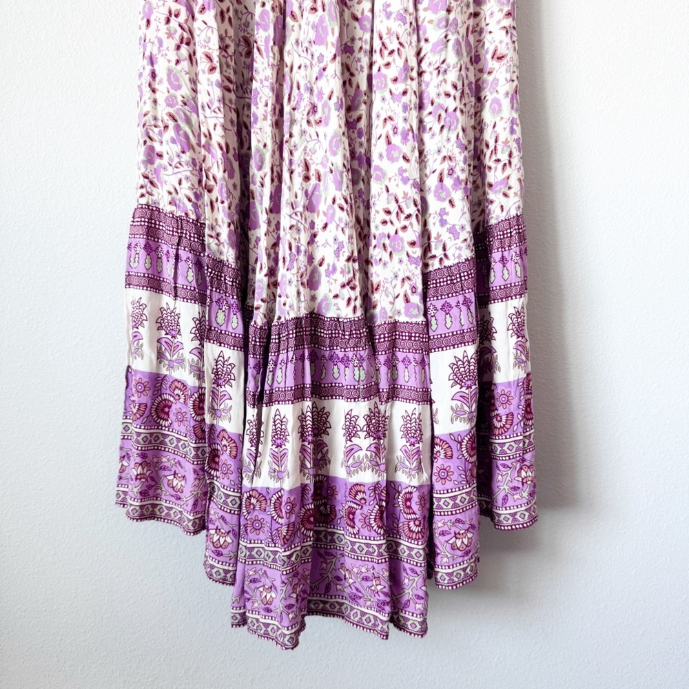 Spell Castaway High Low Multicolor Maxi Skirt - Picture 9 of 12